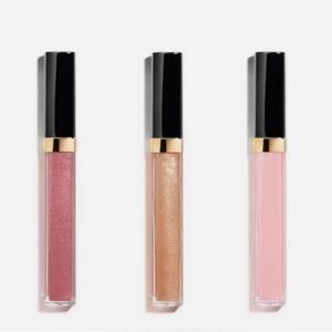 NWT 3 Chanel lipglosses sealed rouge coco gloss brand new chanel beauty